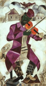 Marc Chagall : Green Violinist